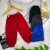 Kit 3 Calças de Moletom Infantil Básicas – Cores Sortidas