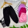 Kit 3 Calças de Moletom Infantil Básicas – Cores Sortidas