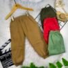 Kit 3 Calças de Moletom Infantil Básicas – Cores Sortidas
