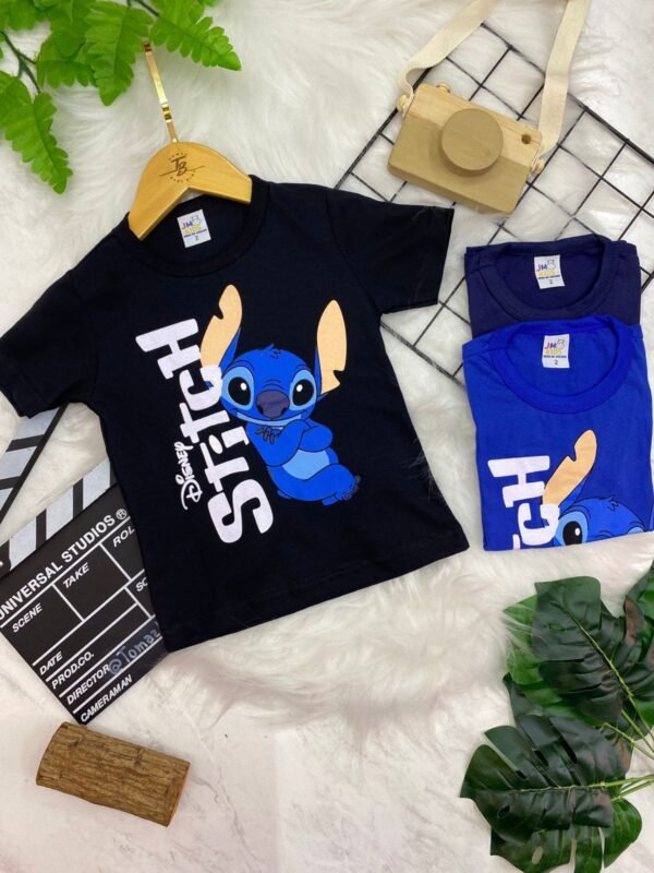 Kit 3 Camisetas Infantis Masculinas – Personagens