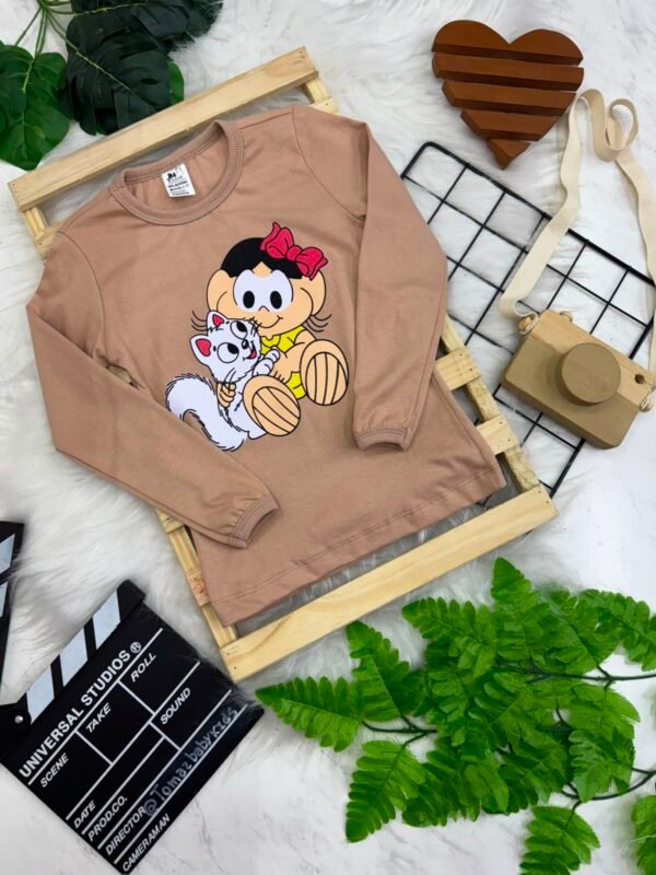 Kit 3 Camisetas Meia Estação Femininas – Personagens