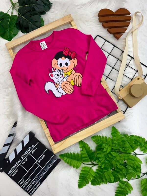 Kit 3 Camisetas Meia Estação Femininas – Personagens