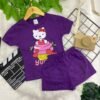 Kit 2 Conjuntos Femininos Infantil - Personagens