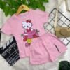 Kit 2 Conjuntos Femininos Infantil - Personagens