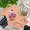 Kit 2 Conjuntos Femininos Infantil - Personagens