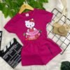Kit 2 Conjuntos Femininos Infantil - Personagens