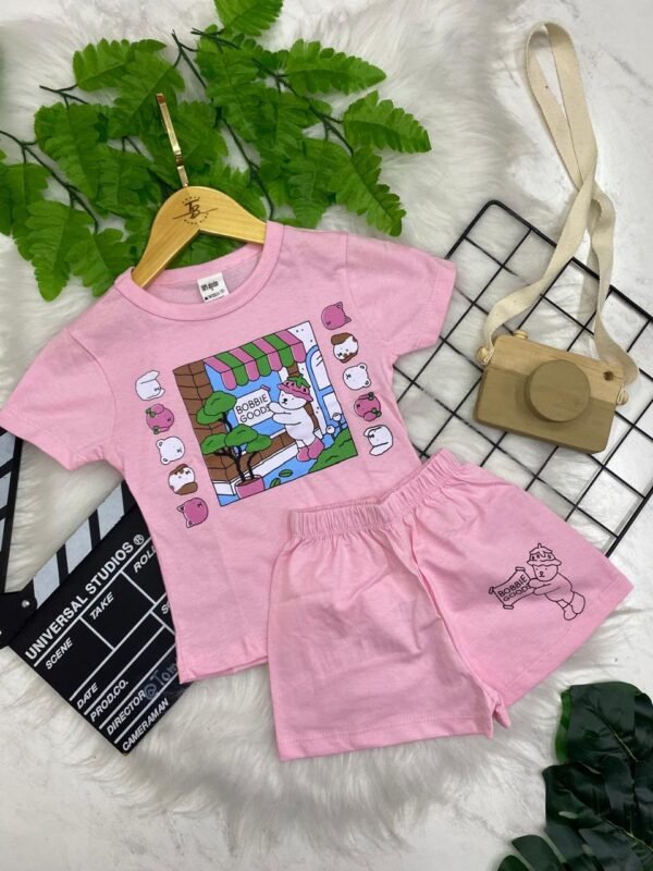 Kit 2 Conjuntos Femininos Infantil - Personagens