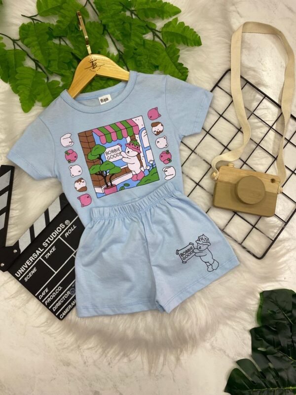 Kit 2 Conjuntos Femininos Infantil - Personagens