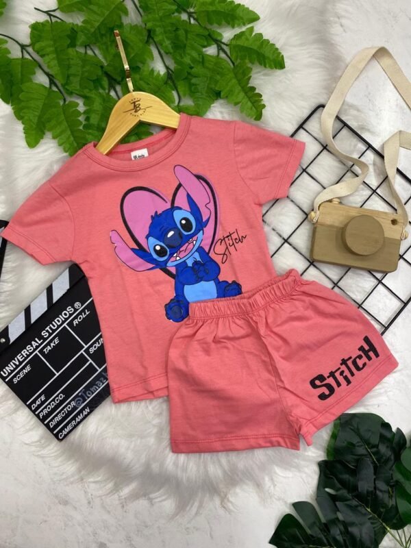 Kit 2 Conjuntos Femininos Infantil - Personagens