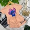 Kit 2 Conjuntos Femininos Infantil - Personagens