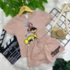 Kit 2 Conjuntos Femininos Infantil - Personagens