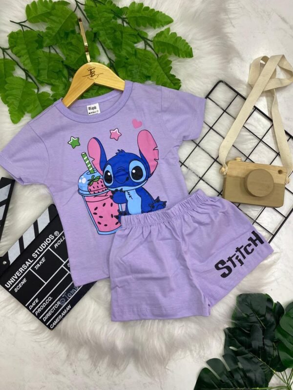Kit 2 Conjuntos Femininos Infantil - Personagens