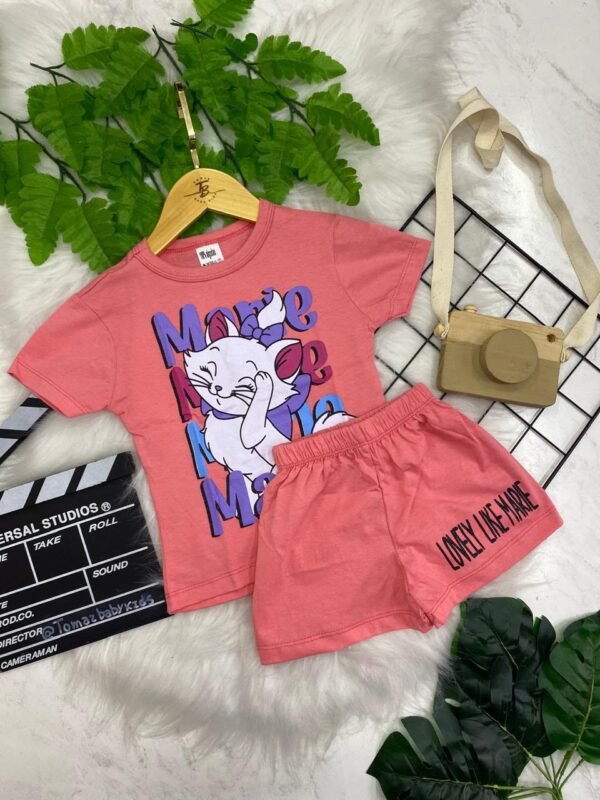 Kit 2 Conjuntos Femininos Infantil - Personagens