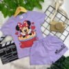Kit 2 Conjuntos Femininos Infantil - Personagens