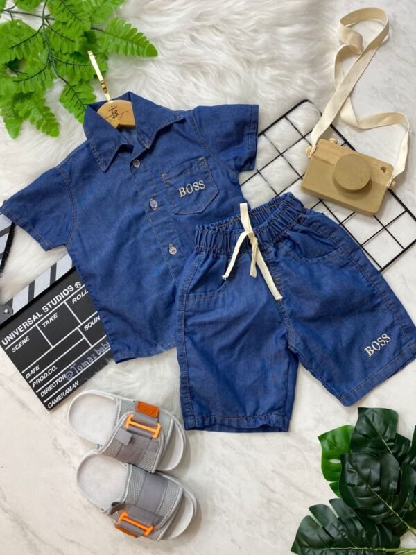 WhatsApp Image 2026-08-03 at 11.55.36 (2) Conjunto Jeans Infantil Masculino – Camisa e Bermuda