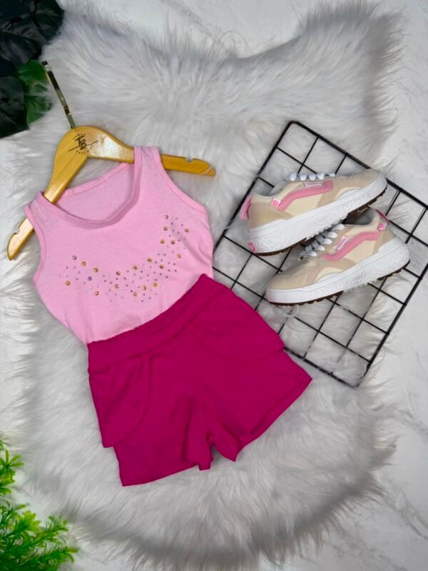 WhatsApp Image 2026-08-04 at 17.16.50 (3) Kit 2 Conjuntos Infantis Femininos Mauro – Blusa e Short