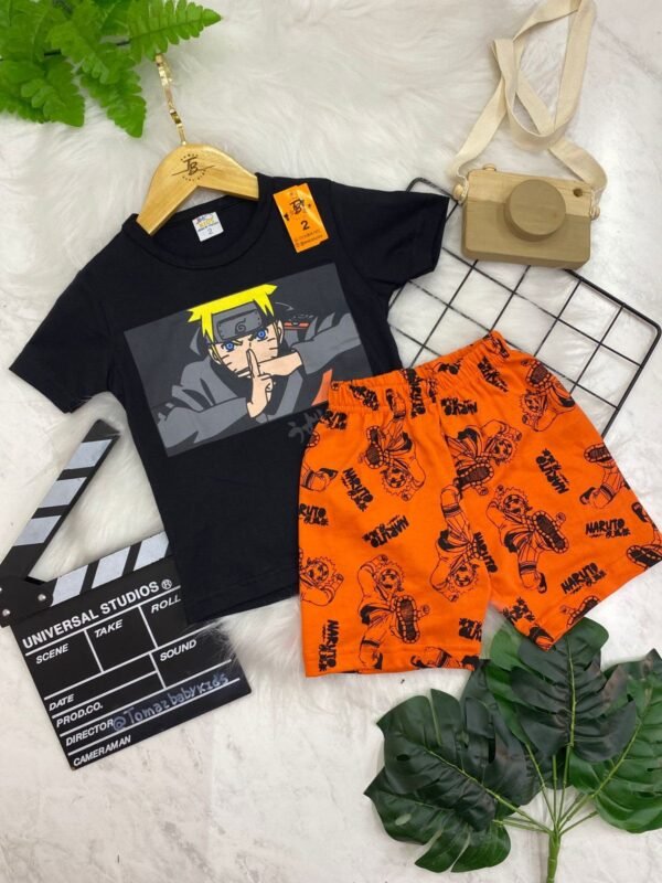 Kit 2 Conjuntos Infantis Masculinos – Personagens