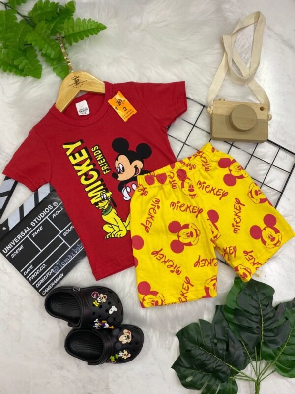 Kit 2 Conjuntos Infantis Masculinos – Personagens