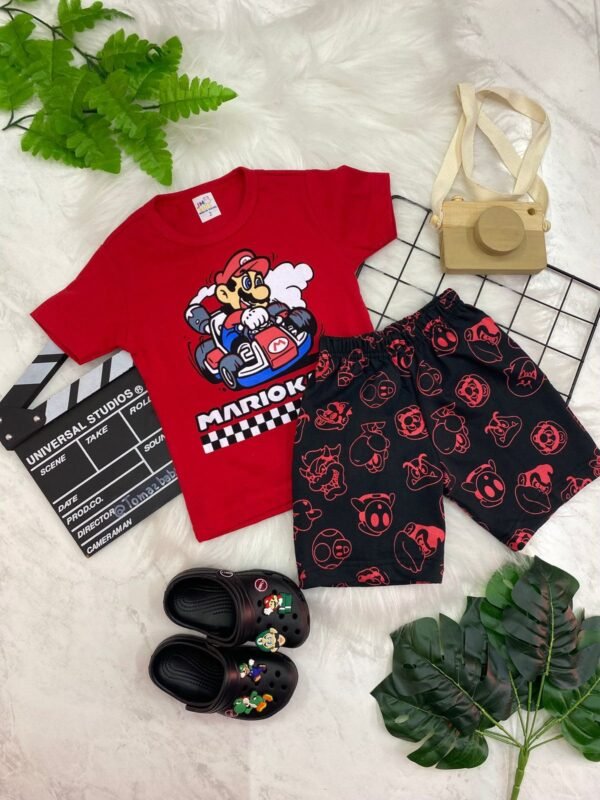 Kit 2 Conjuntos Infantis Masculinos – Personagens
