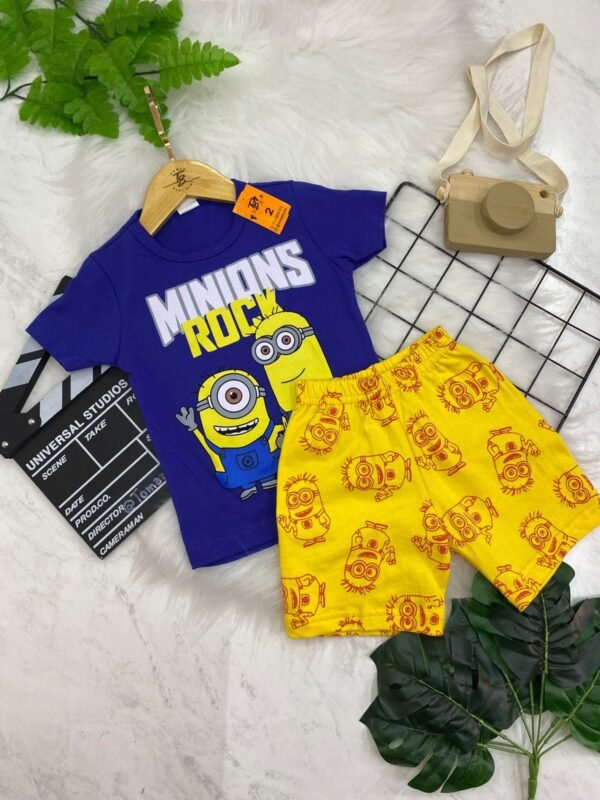 Kit 2 Conjuntos Infantis Masculinos – Personagens