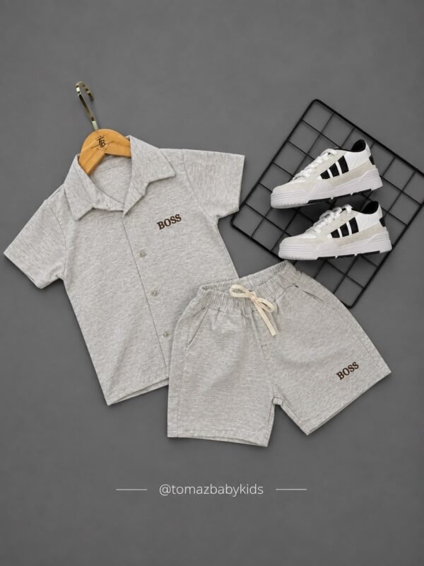 WhatsApp Image 2026-08-06 at 14.57.51 Conjunto Infantil Masculino em Linho – Camisa e Bermuda