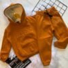 Conjunto Agasalho Infantil com Touca Peluciada