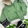 Conjunto Agasalho Infantil com Touca Peluciada