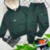 Conjunto Agasalho Infantil com Touca Peluciada