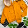 Conjunto Agasalho Infantil com Touca Peluciada