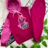 Conjunto Moletom Infantil Feminino – Blusa com Capuz e Calça