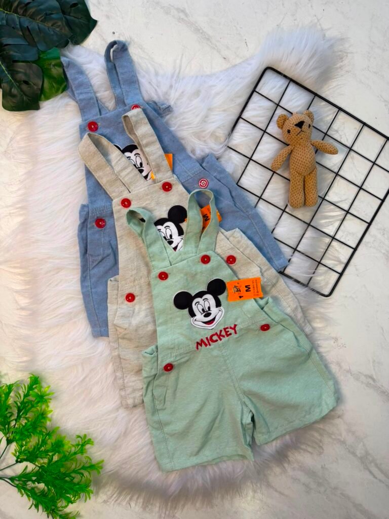 Jardineira Infantil Masculina em Linho – Estampas
