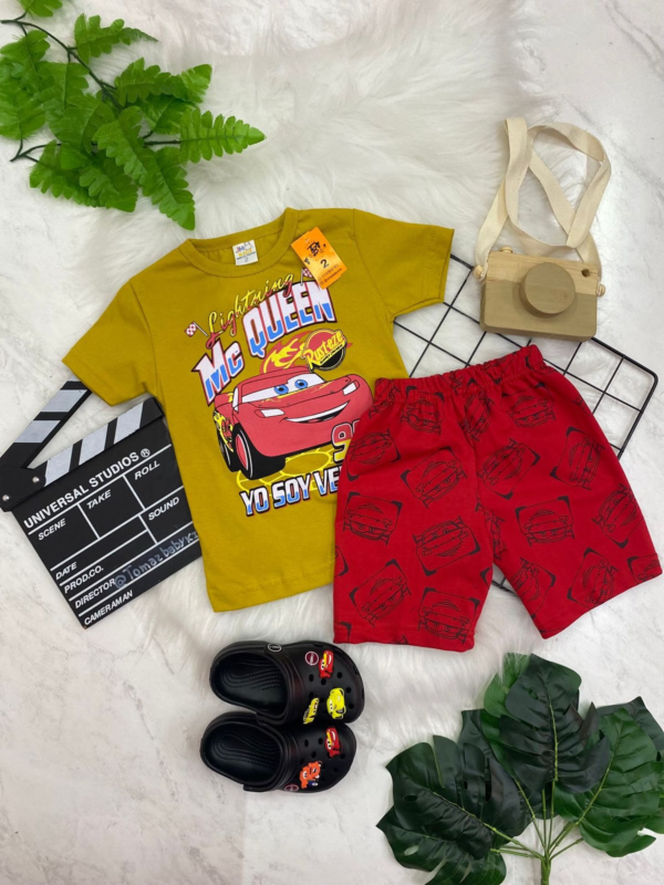 Kit 2 Conjuntos Infantis Masculinos – Personagens
