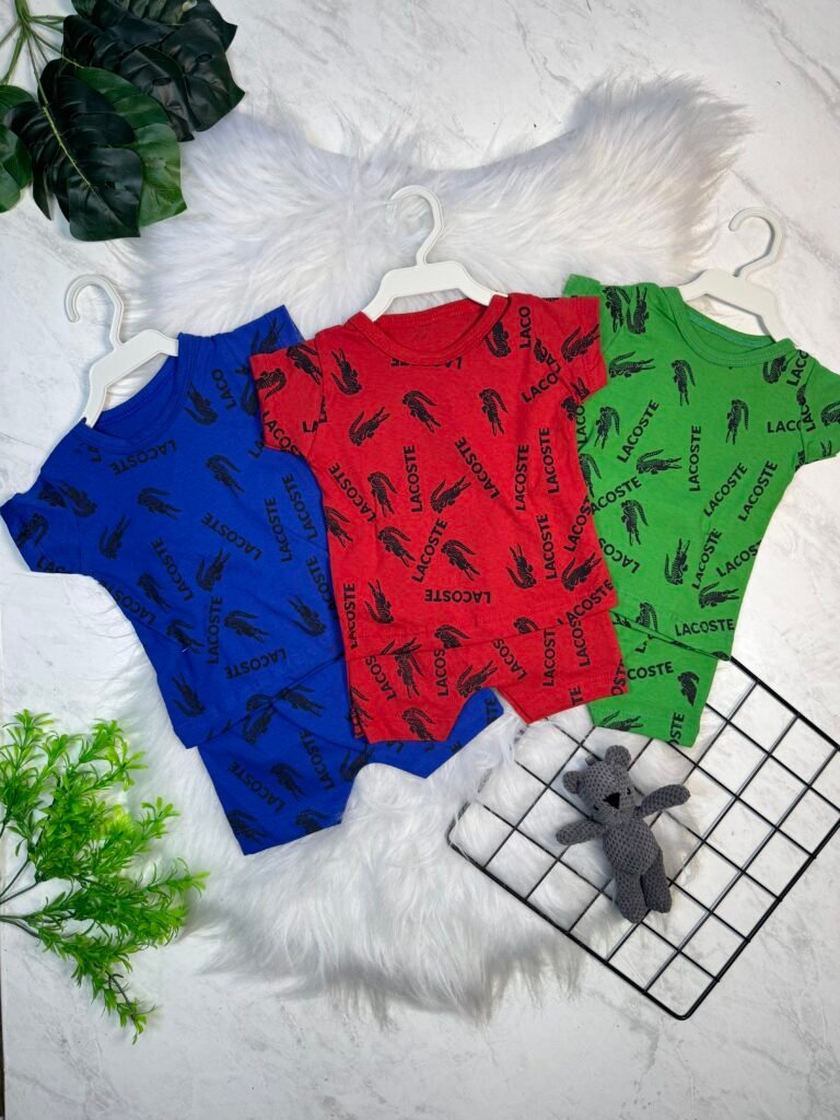 Kit Linha Baby Masculina – 3 Conjuntos